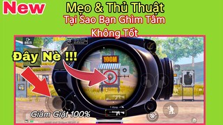 PUBG Mobile | NEW 😱 Mẹo & Thủ Thuật Tại Sao Bạn Ghìm Tâm Không Tốt (Mẹo Sấy Không Giật) | NhâmHNTV