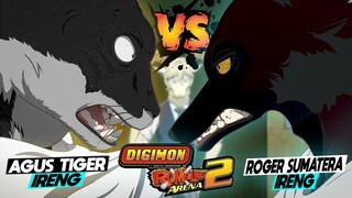 AGUS TIGER IRENG VS ROGER SUMATERA IRENG - DIGIMON RUMBLE ARENA 2.EXE