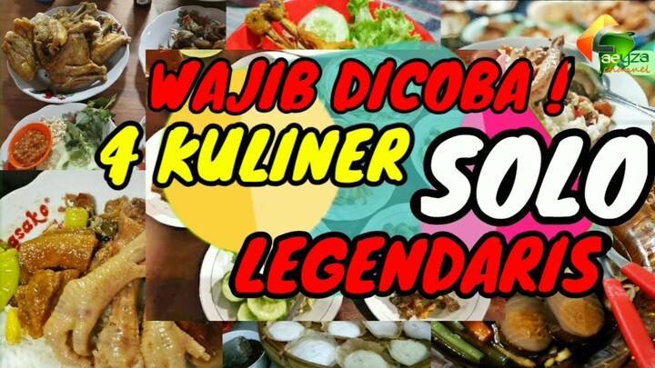 WAJIB DICOBA, 4 KULINER SOLO LEGENDARIS