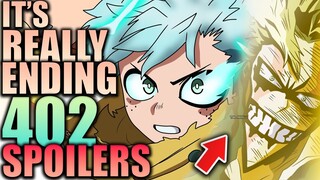 It's Really Ending... / My Hero Academia Chapter 401 Spoilers