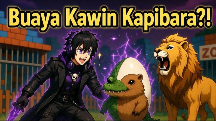 Buaya Kawin Kapibara di Roblox!