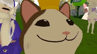 vrchat】Saat Anda menggunakan cermin untuk menakut-nakuti teman Anda