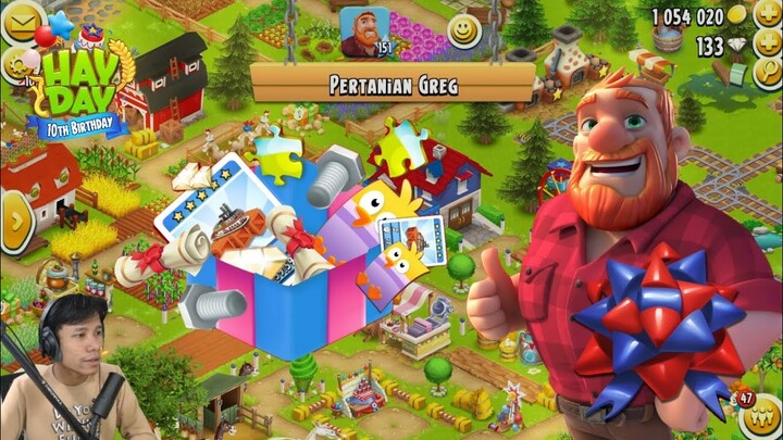 Ulang Tahun Hay Day | Kapsul 7 Hadiah Gregs