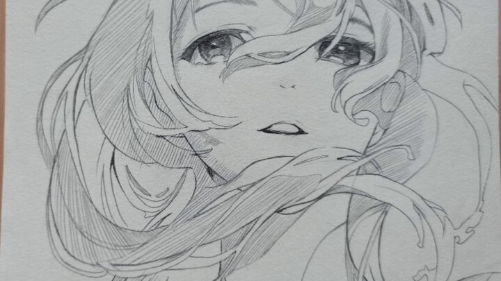 [Gambar Bermusik]Tiruan Karya Yoneyama Mai Dengan Pensil