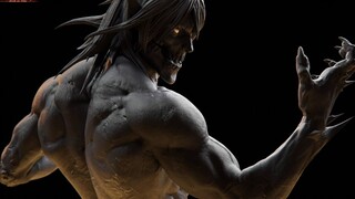Gianluca Rolli การโจมตีบนไททัน ZBrush Modeling