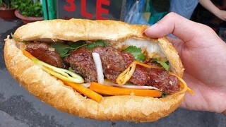 "Chui hẻm" ăn bánh mì thịt bò nướng "đường ray" gia truyền 3 Lẹ cực ngon