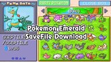 Pokemon Emerald (Savefile Download) Complete Pokedex!