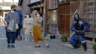 サムライマネキンドッキリ/SAMURAI Mannequin Prank in Japan