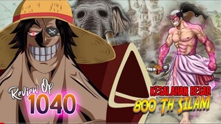 REVIEW OP 1040 - SAYONARA LINLIN! INILAH KESALAHAN FATAL YG ZUNISHA BUAT! NAKAMA JOYBOY YG MISTERIUS