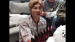 Seokjin is very Good He's Ok👌😍🥺💜 #jin #kimseokjin #getwellsoon #wwh #rm #cute #bts #vlive