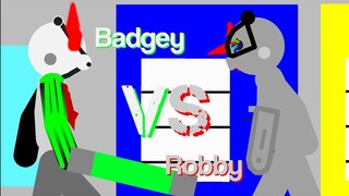 Badgey Vs Robby Part 2 - Badgey's Revenge - Piggy Animation.