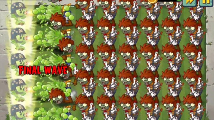 【PVZ2】Ukuran Penuh Serangan Khusus Berbagai Tanaman vs Zombie Licik yang Memenuhi Layar