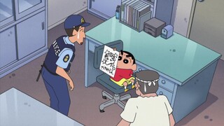 Crayon Shin-chan: Shin-chan drew a portrait of a suspect and accidentally reunited the father and so