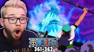 ZORO vs RYUMA! | ONE PIECE Ep 361-362 REACTION