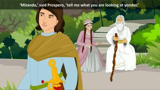 The Tempest by William Shakespeare in English Animated Story | English Class 10 | Fable Fact