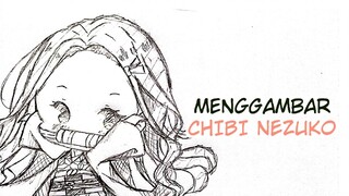 Menggambar Chibi Nezuko