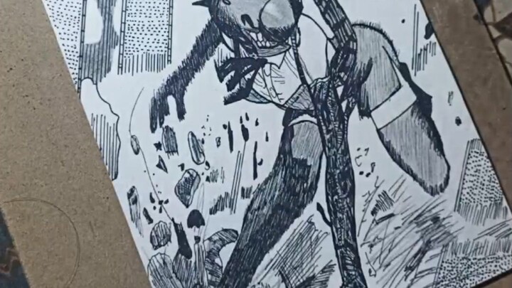 draw reze mode bomb devil 💥