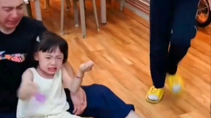 My sister really means business—this is no joke!