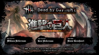 Dead by Daylight - Attack on Titan / Female Titan: Lobby and Chase Theme (Fan Made)