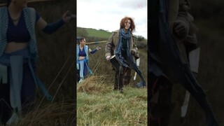 😱 THE MIGHTY NEIN IN REAL LIFE! 💙 Dungeons and Dragons Critical Role Cosplay #shorts