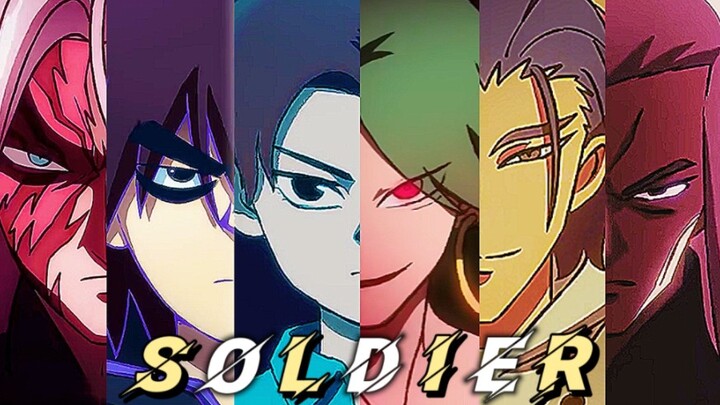 ⚠️前方高能！【Soldier/伍六七之暗影宿命/超燃/混剪】极致卡点！