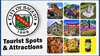 *LIST OF  FAMOUS TOURIST SPOTS & ATTRACTIONS IN BAGUIO CITY | Mga Pasyalan sa City of Pines |  2025