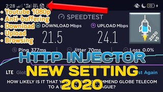 HTTP Injector NEW Setting 2020(WATCH THE FULL VIDEO)•All Network•TechniquePH