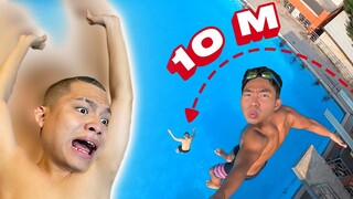 GUE LONCAT DARI KETINGGIAN 10M DIATAS TANAH! #MISIEXTREME