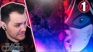 5 LEAF CLOVER?! || BLACK CLOVER Episode 1 REACTION + REVIEW || Anime Reaction