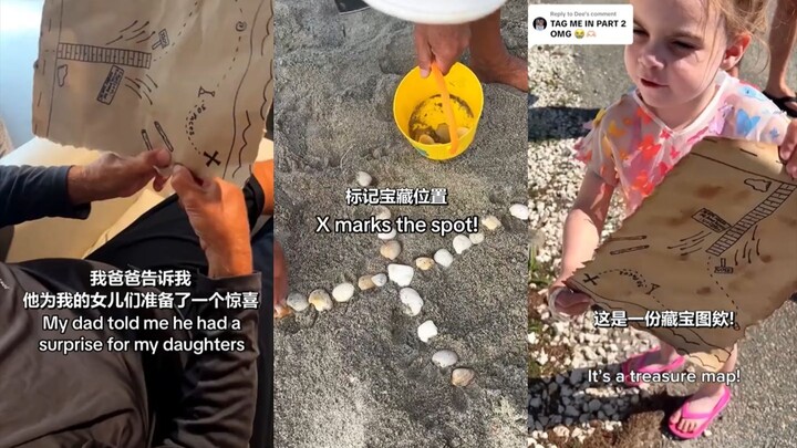 Kejutan yang disiapkan oleh kakek "bajak laut" untuk anak-anak