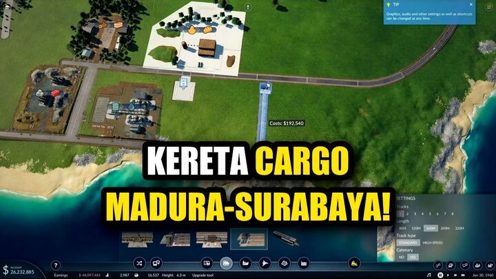🚂 KERETA CARGO MADURA-SURABAYA: PINTU MASUK LOGISTIK BARU!
