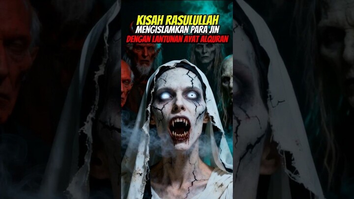 KISAH RASULULLAH MENGISLAMKAN BANGSA JIN DENGAN LANTUNAN AYAT AL QURAN #feedshor