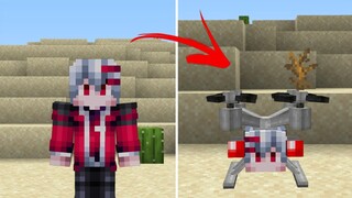 เมื่อโดรน!! เป็นหน้าคน | Minecraft