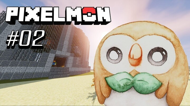 Minecraft Pixelmon - กราบละ โปเกม่อนเซ็นเตอร์อยู่ไหนฟะ !! #02