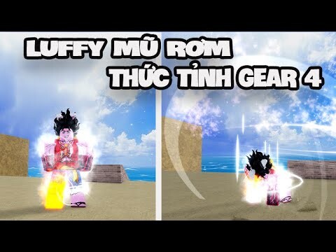 One Piece - Luffy Mũ Rơm Trở Thành Vua Hải Tặc Và Thức Tỉnh Sức Mạnh Gear 4 | Blox Fruit  Roblox