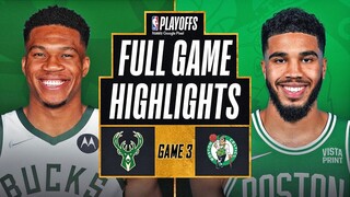 BUCKS vs CELTICS FULL GAME 3 HIGHLIGHTS NBA Playoffs 2022 Highlights Bucks vs Celtics NBA 2K22