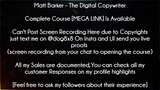 Matt Barker Course The Digital Copywriter download