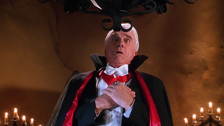 A mischievous little airplane—this man’s painting has come to life, and this Dracula vampire is such