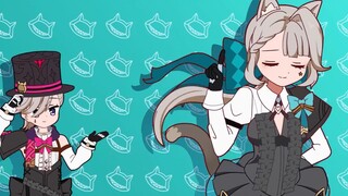 [الرسوم المتحركة لـ Genshin Impact] كايبيرينها ليني ولينيتヾ(° ∀ °)ﾉ♪[LyneyLynette Caipirinha]