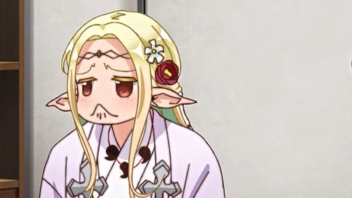 The weird expression of the useless elf [The useless elf in Edo-mae]