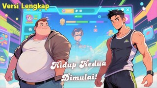 Hidup Kedua Dimulai (SUB INDO) - Gamer Gagal Masuk Dunia Game Ajaib & Ubah Takdirnya [ Anime Movie ]