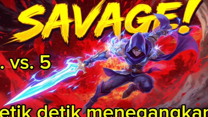 1 vs 5  detik detik menegangkan MLLB