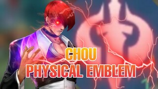 Sinubukan ko Physical Emblem kay Chou "LAKAS"🙀