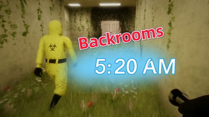 ⚡I entered the backroom at 5:20 and escaped right on time at 13:14⚡