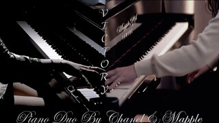 Edisi Baja Ganda "Kemenangan" Spesial Akhir Tahun yang Epik--Piano Duo oleh Chanel & Mapple