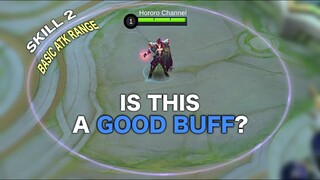 BUFFED YU ZHONG WITH BIGGER 2ND SKILL BASIC ATTACK RANGE