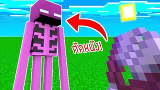 ⚡️【ถ้าเกิด! เราสามารถตัดหนังมอนเตอร์เอามาทำชุดใส่ได้!】- (Minecraft )