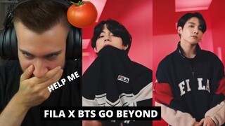 I LOVE THIS STYLE 😆💜 [FILA X BTS] Go beyond - REACTION