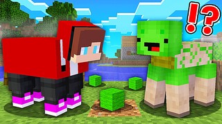 JJ and Mikey Became SHEEP in Minecraft - Maizen Nico Cash Smirky Cloudy