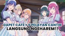 MC anime ini dapet cafe + 5 pelayan cantiknya, langsung ngeharem dong🤤🤤 | Gawai News